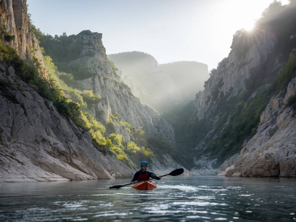 Descente des gorges de l'Ardèche